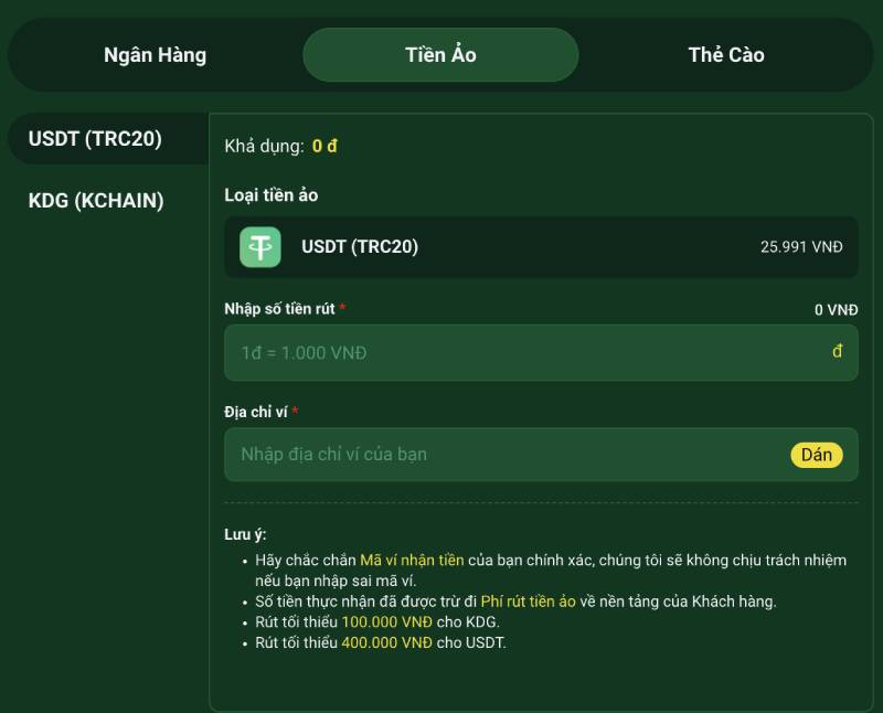 Hướng Dẫn Rút Tiền FM88 Dễ Dàng Và An Toàn Nhất 2025 5 rut tien fm88 qua tien ao